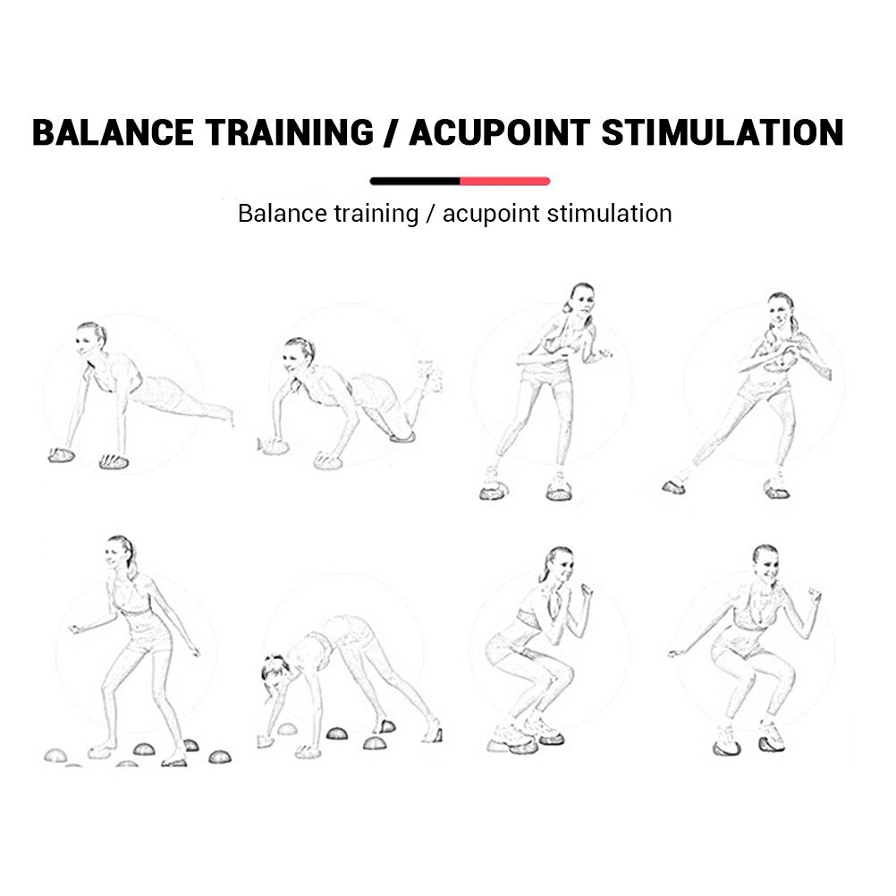 Sense Training Půlkulatá masážní míč pro dospělé i děti