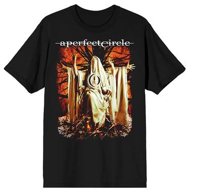 A Perfect Circle Band Kurzarm Baumwolle Schwarz Alle Größen T-Shirt