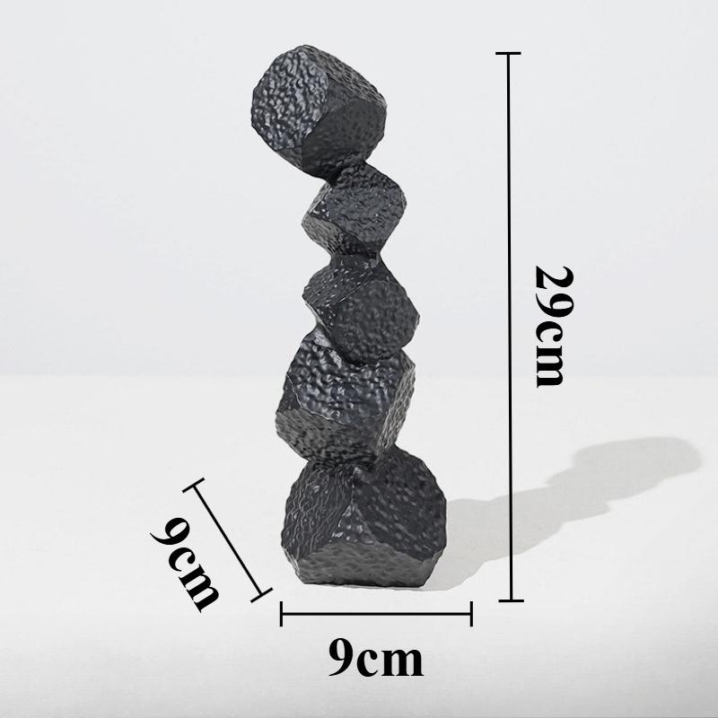 

Resin Figurines Abstract Art Sculptures Modern Simplicity Miniature Ornaments Aesthetic Accessories for Living Rooms Decor