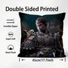 BBlack MythH Game Cushion Cover Plush Fabric Soft DoubleSided Printed Sofa Warm Winter Home Child Gift Pillow Case