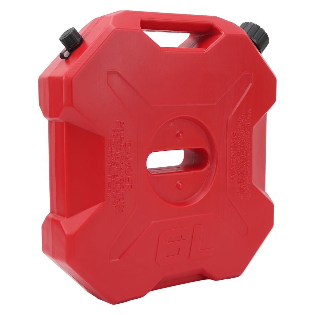 Fuel Oil Petrol Storage Tank Red Large Storage Capacity Portable Rugged For Cars Motorbikes UTV ATV Off Road Vehicles