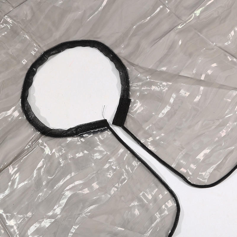 Salon Professional Large Textured Clear Waterproof Hair Coloring Cape For Hair Treatment Perm Styling And Protective Barrier Against Stains For Salon