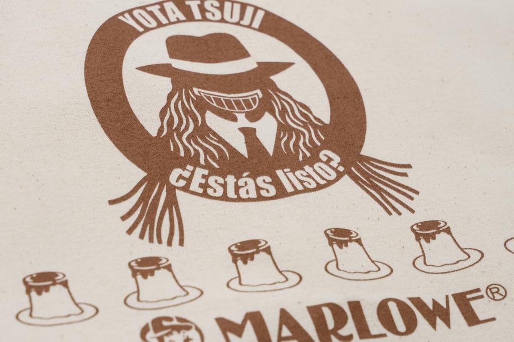 New Japan Pro-Wrestling Yota Tsuji x Marlow Collaboration Large Tote Bag Fresh Cream 6652063093