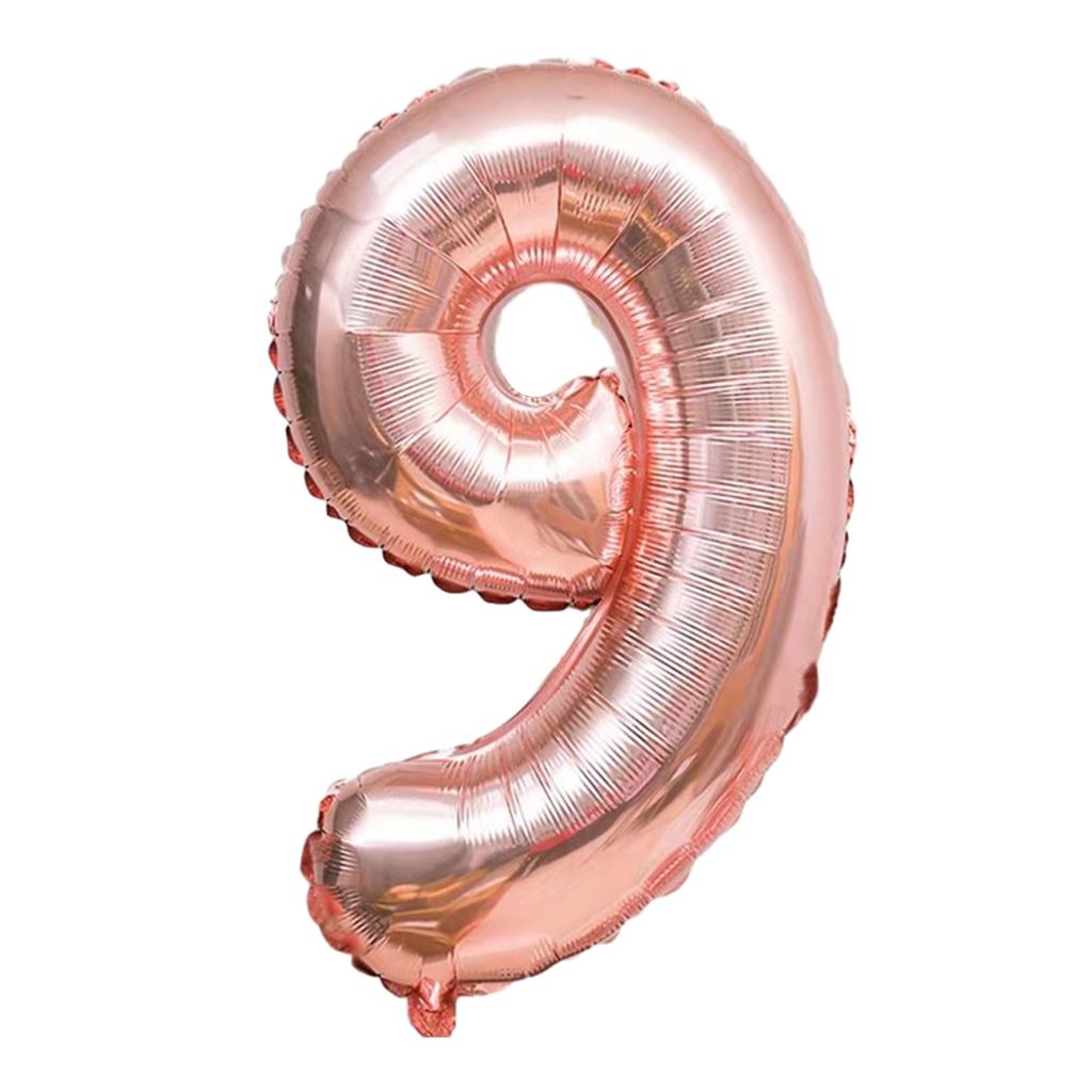 1 stücke Set 16 Zoll Gold Aluminium Folie Mylar Ballon Für Geburtstag Party Helle Luftballons Folie Party Ballon Folie Ballon