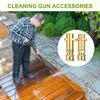 Brass Adapter for High Pressure Cleaner Pressure Washer Adapter,Secures Fit for Foams  Pots and Nozzle Cleaning Tool