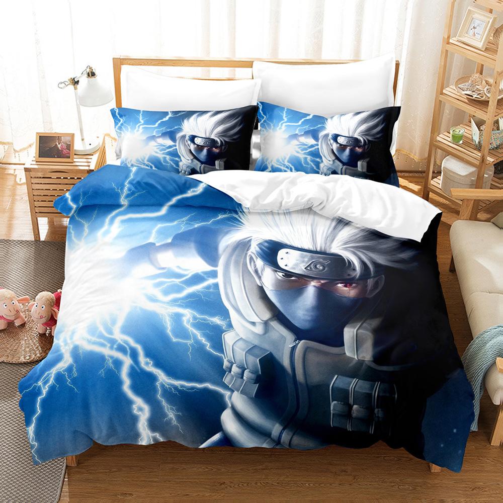 Three-Piece 3D Digital Printing Quilt Cover, Pillowcase, Bedding, Bedding