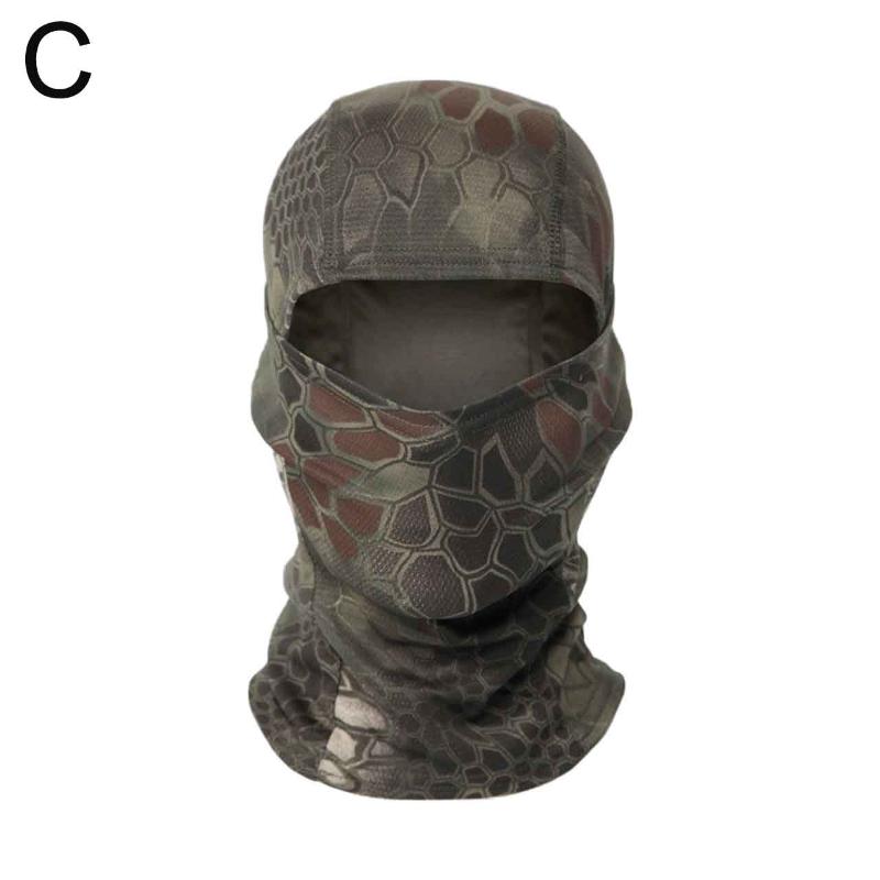 Cycling Hunting Hat Balaclava Scarf Full Face Mask Cover For Outdoor Riding Mask Sun Protection Quick Dry Mesh Mask