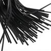 Soft PU Leather Riding Crop Braided Handle Flogger Horse Whip 75cm
