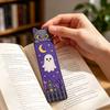 Ghost Design Cat Bookmark Mummy Design Black Cat Bookmark Acrylic Cat Bookmarks  For Book Lovers