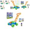 Electric Bubble Machine Push Cart Colorful Outdoor Toy For Kids With Sensory Features