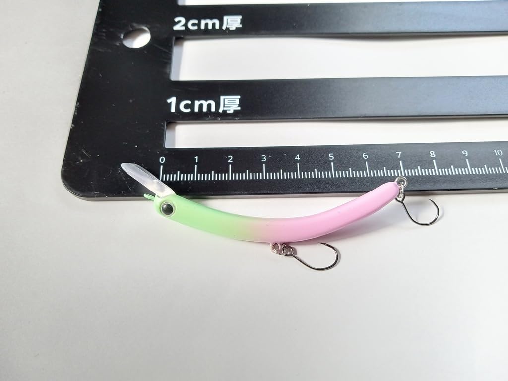 Slim Upside Down Nyoro Crank Crankbait Lure 65mm Managed Fishing Area Barbless Hook Trout Rainbow Trout Char Area Pipe Fishing Nyoro Upside Down