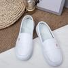 Fashion 2024 New Summer White Nurse Shoes Women Soft Sole Fashion Comfortable Casual Comfortable Non-slip Flat Sports Walking Shoes