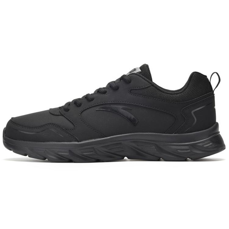 

Anta Life Collection Lace Up Cushioning Abrasion Resistant Breathable Low top Casual Shoes Men s Black 91645515-10 40