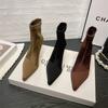 Mode 2025 Neue Schuhe für Damen Herbst/Winter Mode Spitz Stiletto Moderne Damenstiefel Hohe Qualität Heißer Verkauf Kurze Stiefel