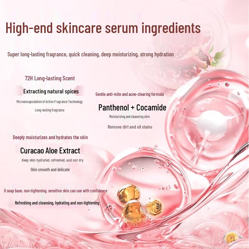 HIEUAILR Long-Lasting Fragrance Shower Gel