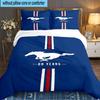 3PCS Mustang Bedding Set,Including 1pc Duvet Cover And 2pcs Pillowcases Perfect for Bedroom, Dormitory, Large Size Fan Christmas Gift