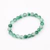 Moss Natural Power Stone Good Good Healing Diameter Inner Circumference [Nanto Tenseki] Agate, Stone, Bracelet, Health, Fortune, Joy, (Bead 10mm,