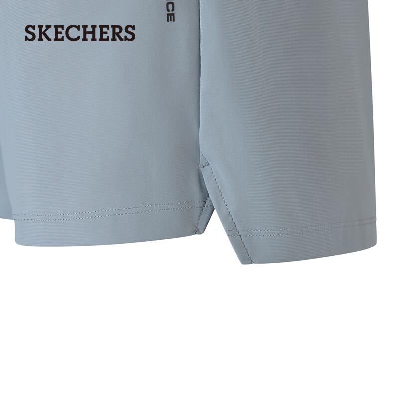 Skechers Men's P226M023 Moisture-Wicking Quick-Dry Knit Shorts