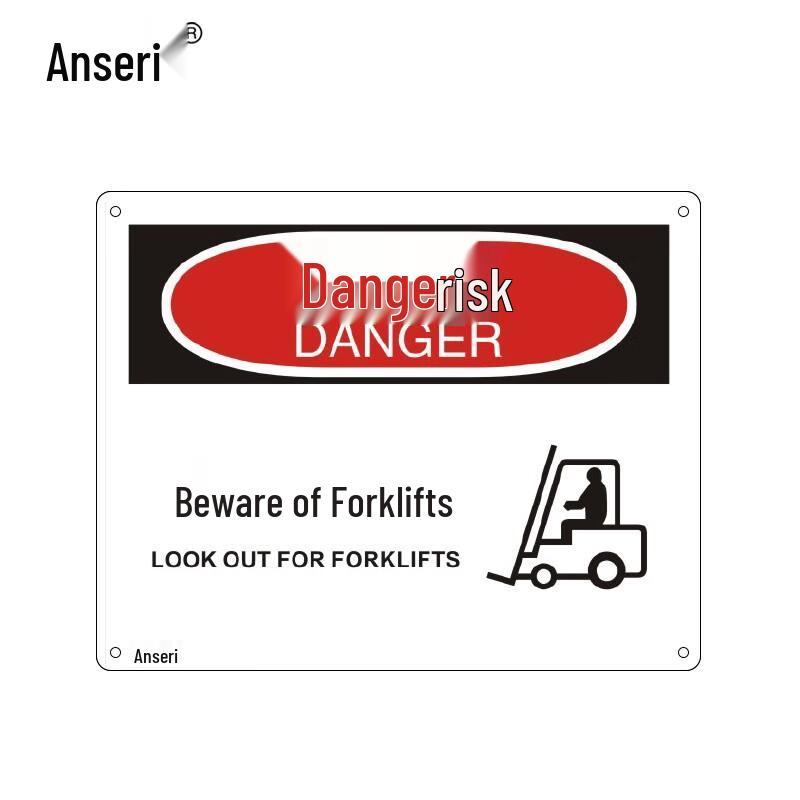 Forklift Safety Warning Sign