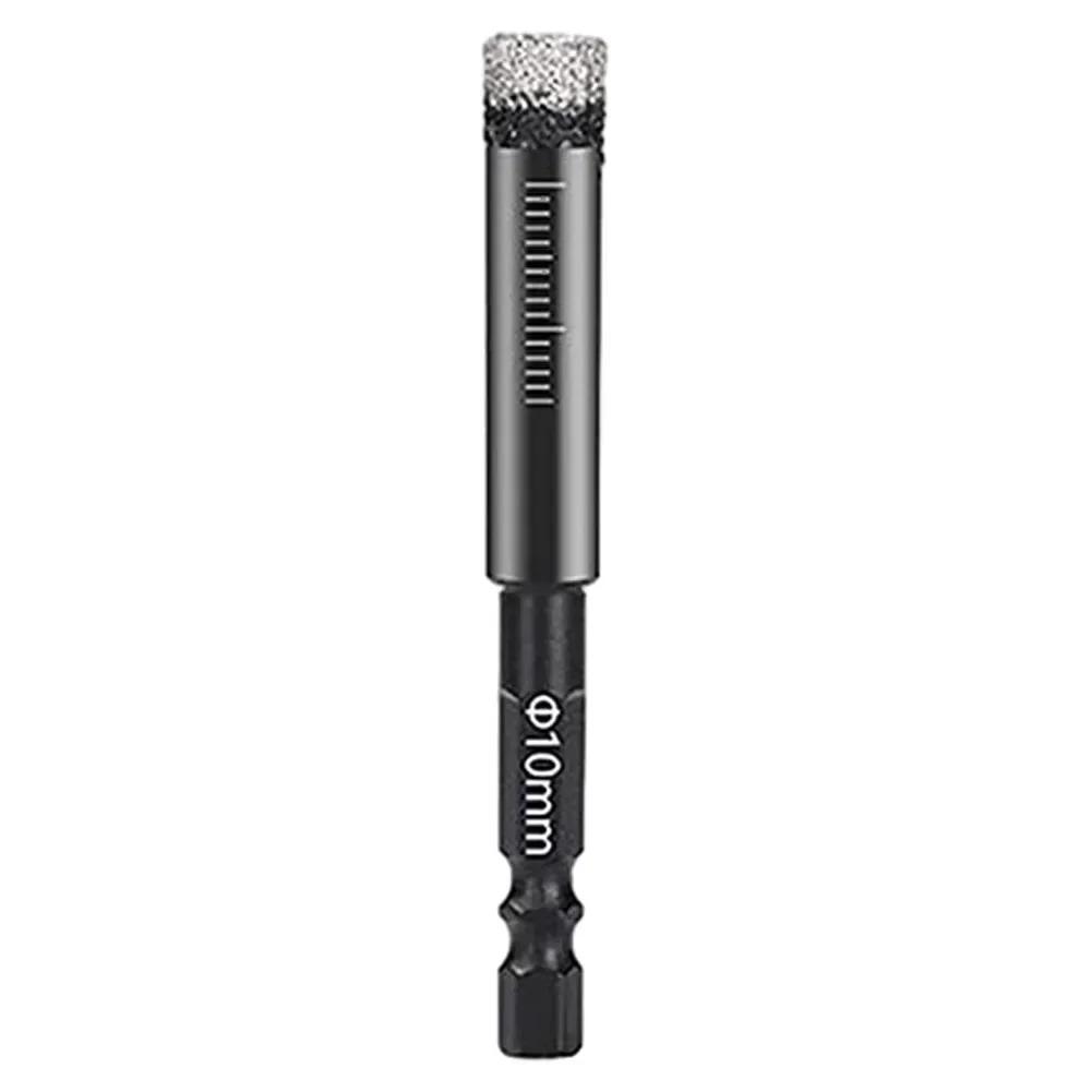 2222222222 6-12mm Hex Handle Vacuum Brazed Diamond Dry Drill Bits Ceramic Tile Hole Saw Marble Granite Cup Saw Hole Opener