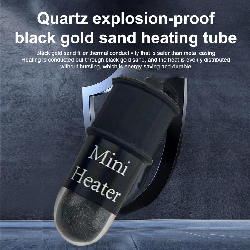 Mini-Aquarium Heizstab Fischbecken Aquarium Heizung Tauchthermostat Heizung 18-34°C Einstellbare Temperatur USB-Aufladung