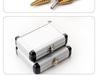 5-Piece Imperial Size HSS Step Drill Bit Set with Black & Gold Triangle Shank In Aluminum Box