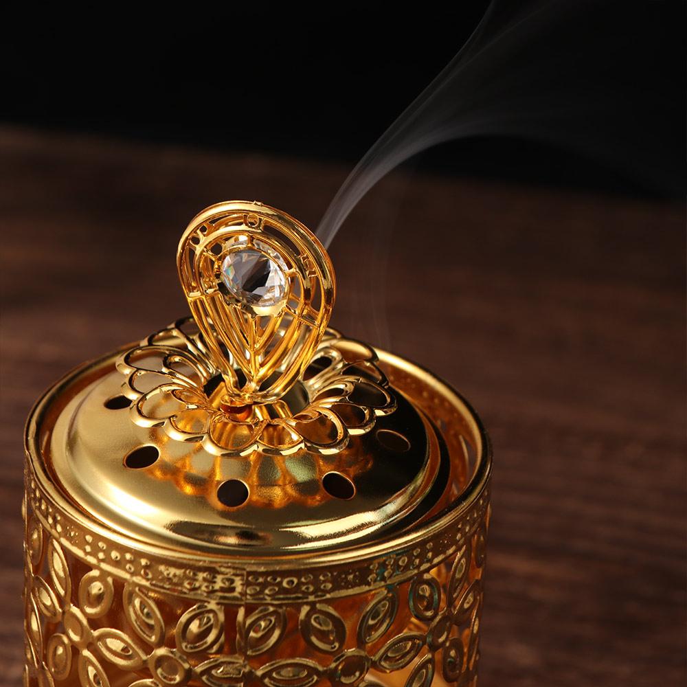 Decorative Middle Eastern Arabic Incense Stove Traditional Metal Incense Stove  Hotel