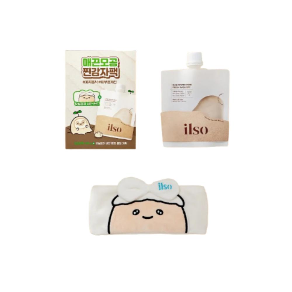 ilso Rice Potato Pore Fresh Wash-Off 150g Gift Set (+Potato Wash Band)