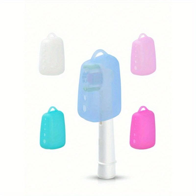 

Портативный чехол для зубной щетки из силикагеля - Сохраняйте вашу зубную щетку чистой и в безопасности в дороге!Предметы первой необходимости для путешествий, Органайзер для путешествий для пляжа, Лето, Отпуск, Спина 1PC Random color