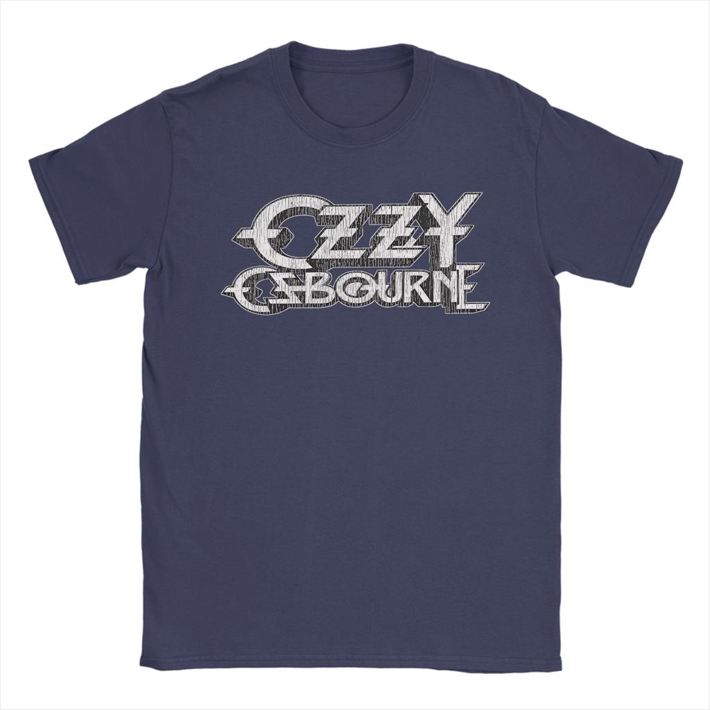 Ozzy Osbourne T-Shirt Men  Funny Cotton Tees Round Neck Short Sleeve T Shirt Printing Tops