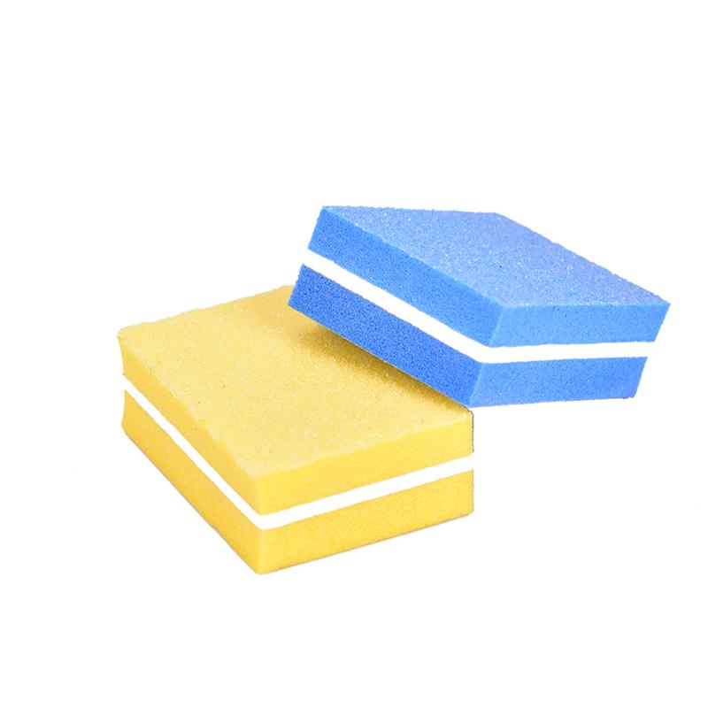 20Pcs Square Nail Sanding Sponge Buffers File Grinding Polishing Manicure Tools