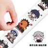 High Beauty Cartoon New Naruto Q Edition Roll up Stickers Naruto Sasuke Fun Cute Stickers Hand Account Water Cup Stickers