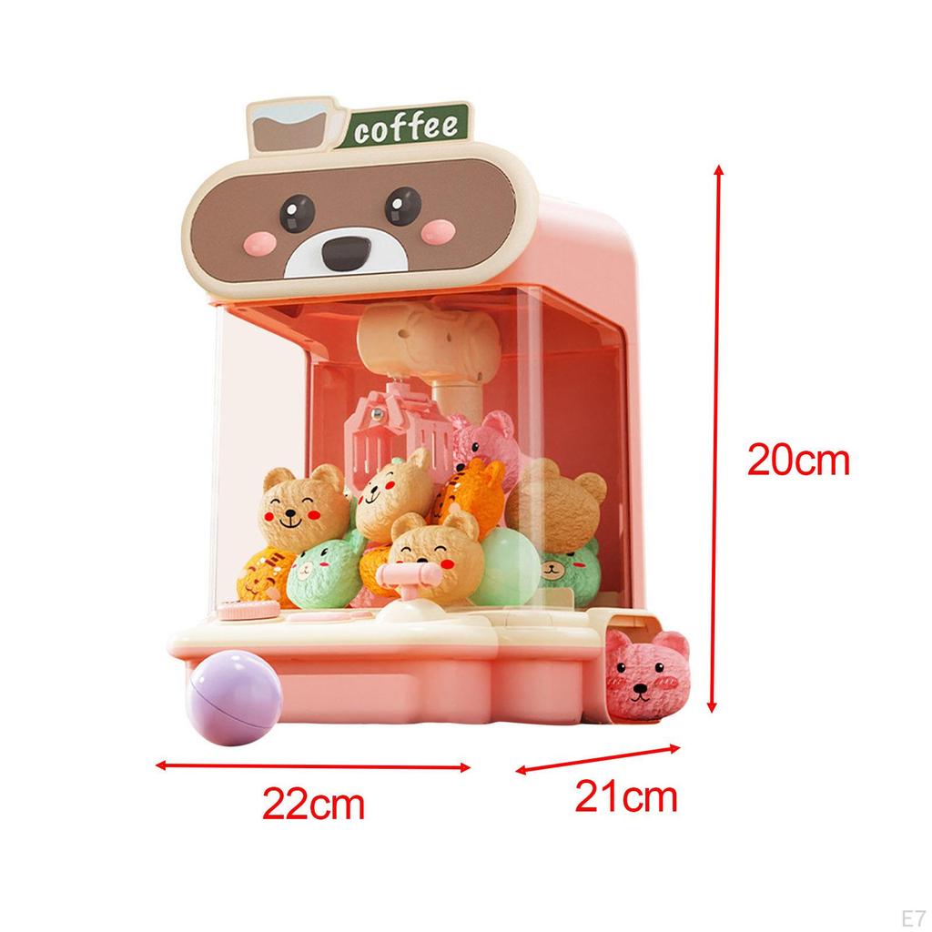 Claw Game Machine, Grabbing Doll for Boys And Girls, Christmas Gift, Portable, Exciting Candy
