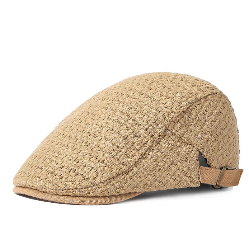 Vintage Cap Men's Winter Forward Cap Beret Peaked Cap Newsboy Caps for Men Driver Ivy Hat Gatsby Painters Hats