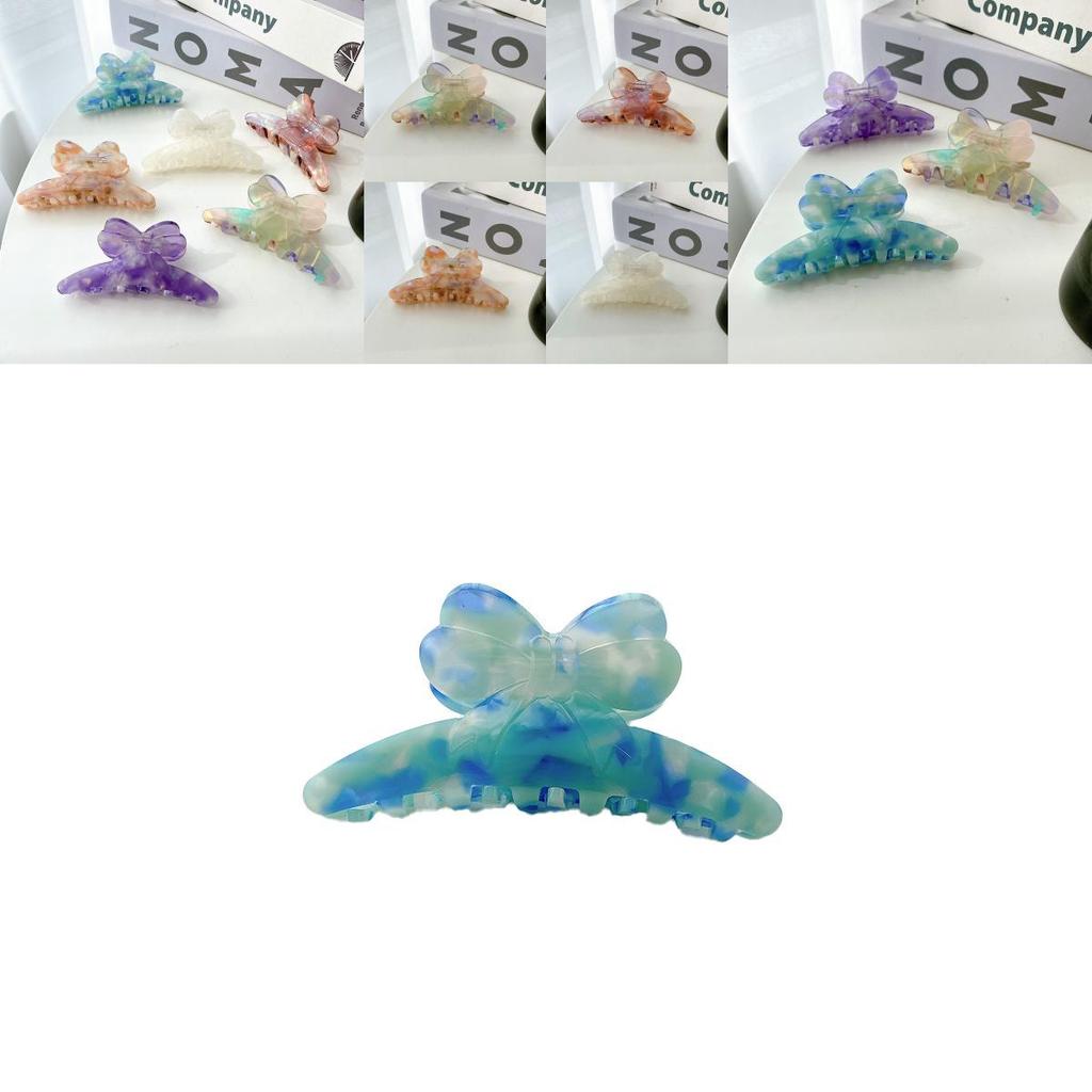 Elegante Retro Acetat Haarspange in atemberaubender Mehrfarbigkeit für Damen Haaraccessoires