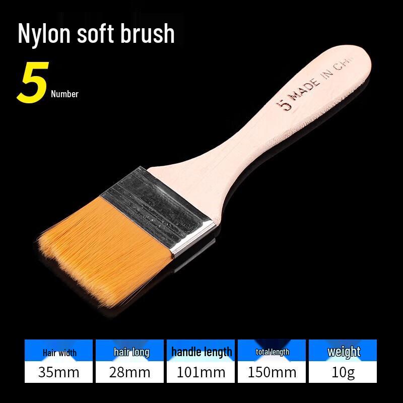 Yishuxiang Nylon Soft Cleaning Brush Set