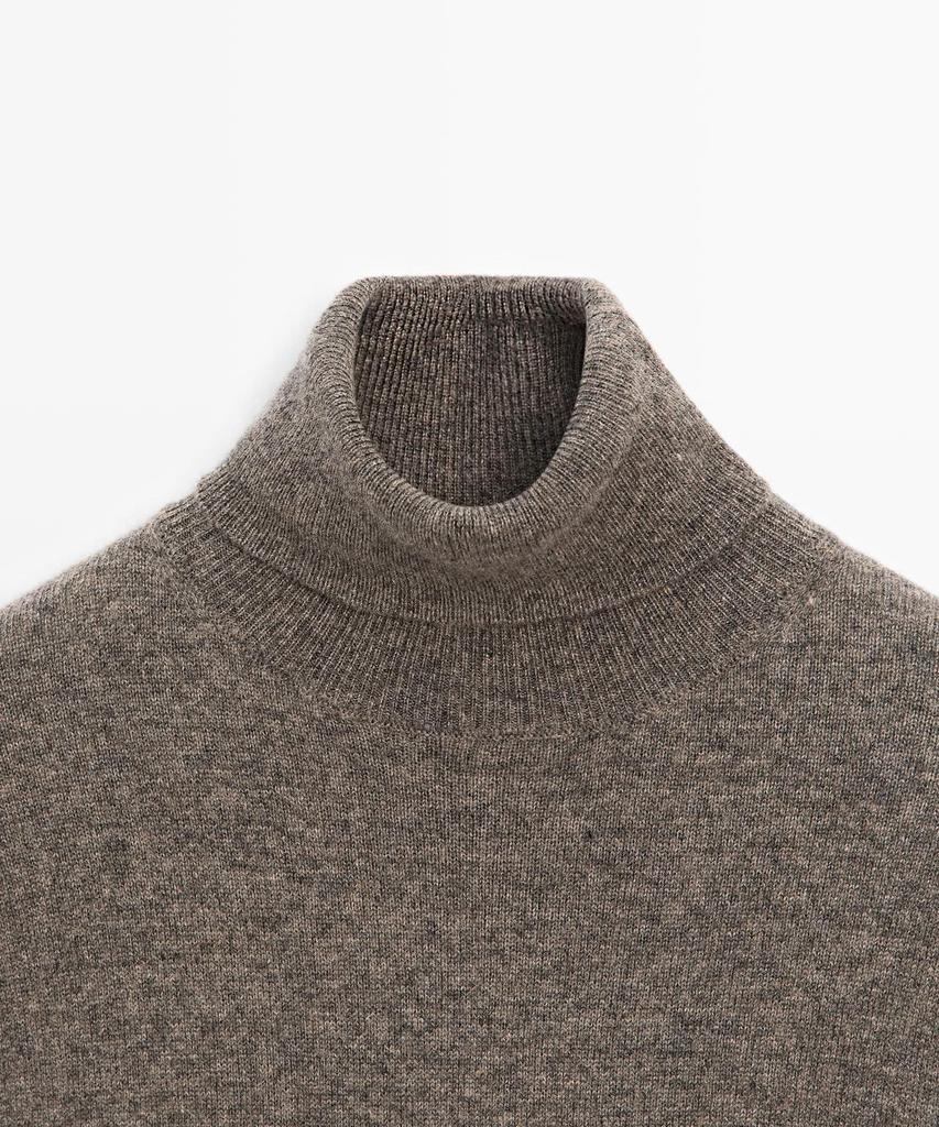 Masimodutti Wool Blend Turtleneck Sweater