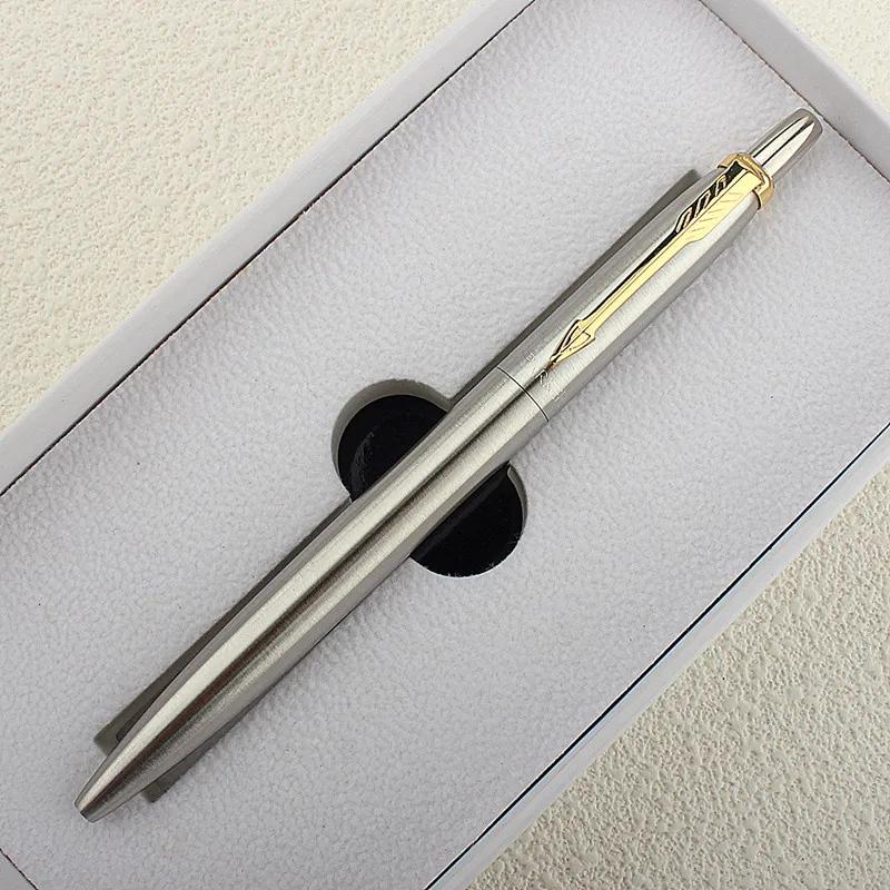 

Luxury Metal Ballpoint Pen New Arrival Commercial ballpoint pen gift pen core solventborne automatic ball pen
