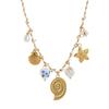 Handcrafted Knot Design Starfish Necklace Comfortable Rope Chain Jewelry Accessory For Casual Outfit Enhancer