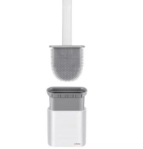 Silicone Toilet Brush For The Bathroom, Antibacterial, Freestanding