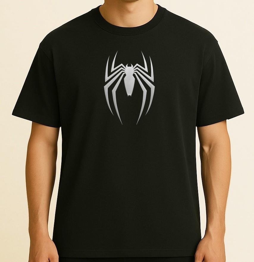 

Marvel Spider-Man 2 Game Spider Logo size S-4XL Unisex T-Shirt L