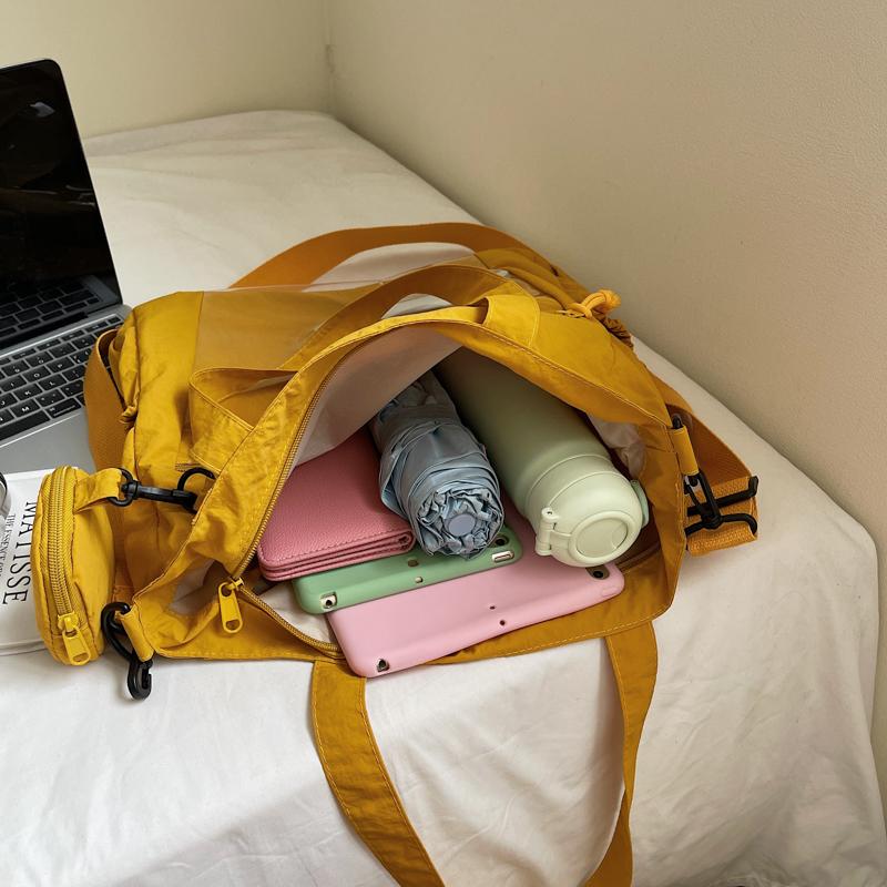 Student Book Bag Lightweight Shoulder Bag Women's Commuter Tote Bag Large Capacity Crossbody Bag