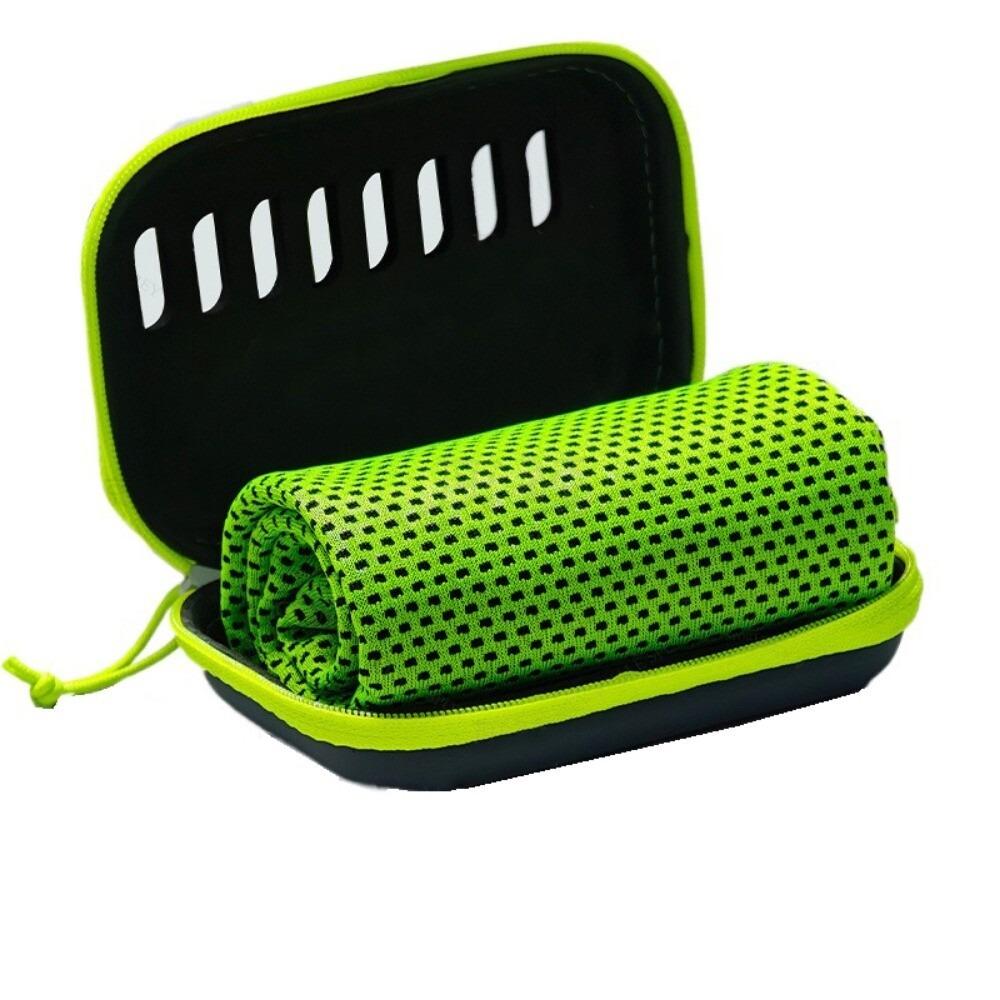 

Полиэстер Быстросохнущее Фитнес Охлаждающее Полотенце EVA в Коробке Беговое Фитнес Полотенце Лето зелёный