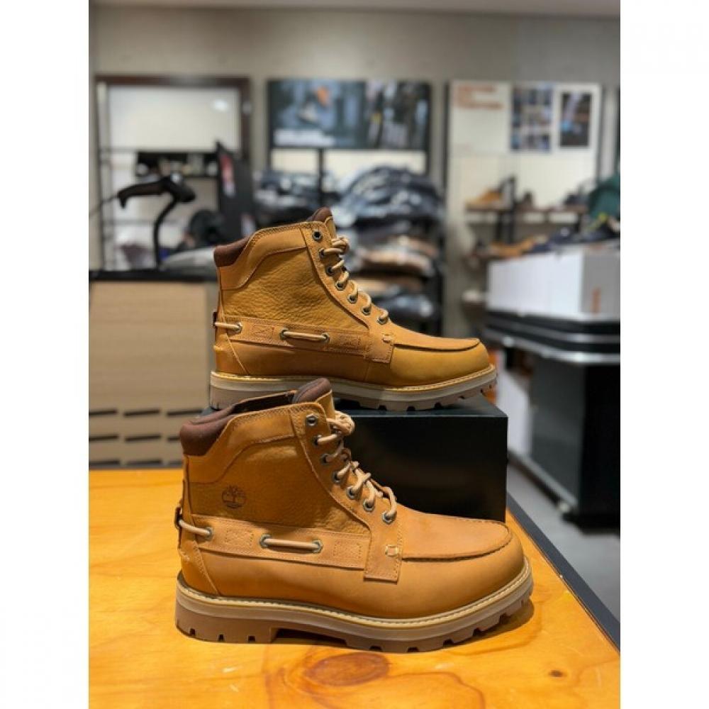 

Тимбаленд Марио Мужские Премиум Водонепроницаемые Ботинки-Вокеры Briton Road Пшенично-Коричневые A697h wit_brown/255