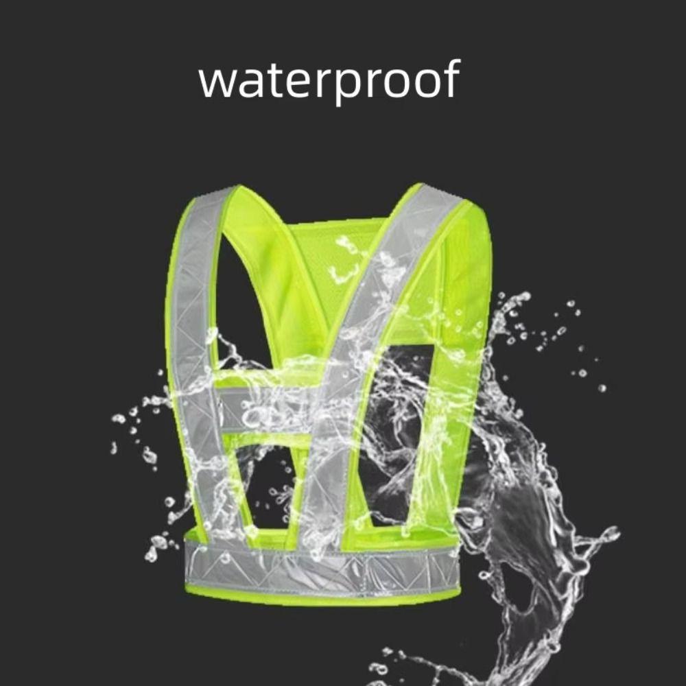 Breathable Reflective Safety Vest Night Riding Vests For Outdoor Running and Cycling