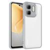 Infinix Hot 50i 4G X6531 X6531B Case Plating Silicone Bumper Shockproof Clear Back Cover Hard Phone Case for Infinix Hot 50i 4G