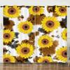 Curtain Rugby Sunflower 3D Digital Printing Blackout Curtain Punching