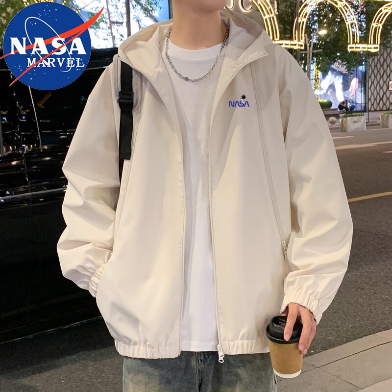 

NASA MARVEL Unisex Hooded Casual Outdoor Jacket XL