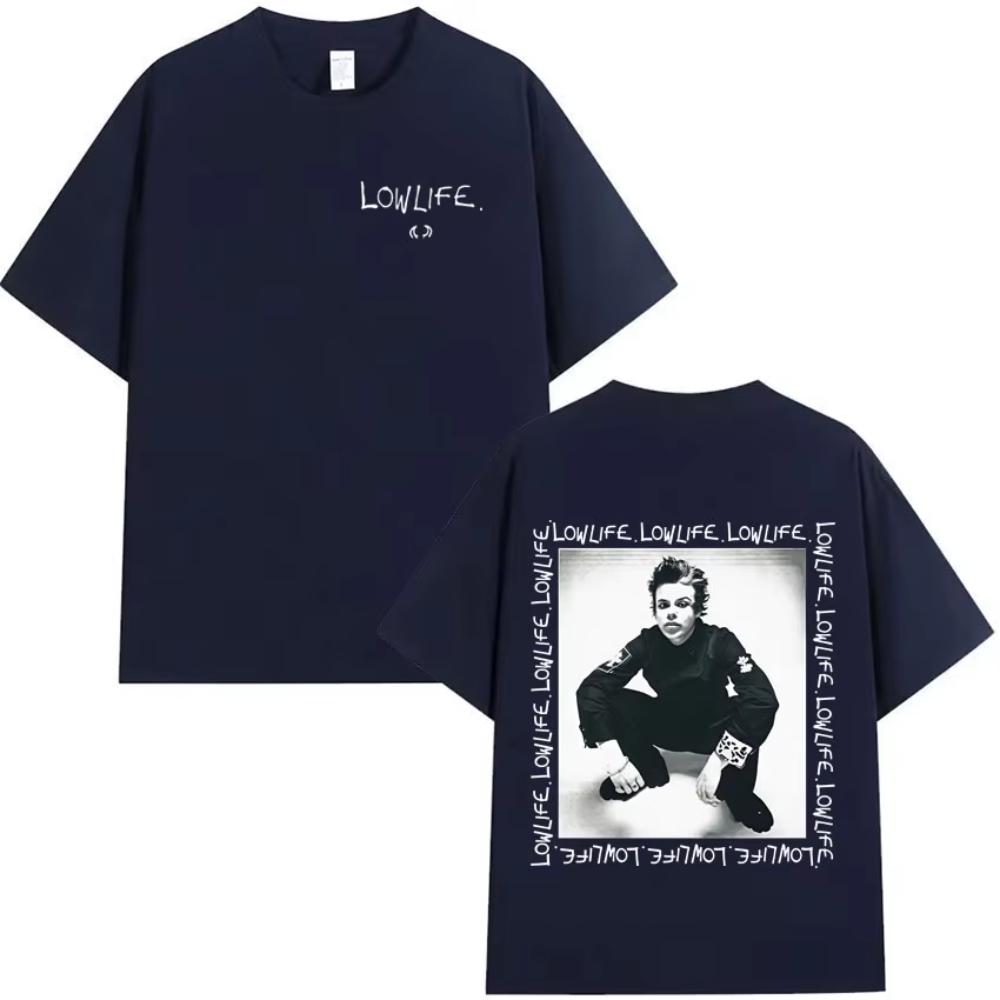 Yungblud World Tour T-Shirts Men Fashion Rock Gothic Short Sleeve T Shirt Male Hip Hop Pure Cotton Sports Tshirt Fans Gift