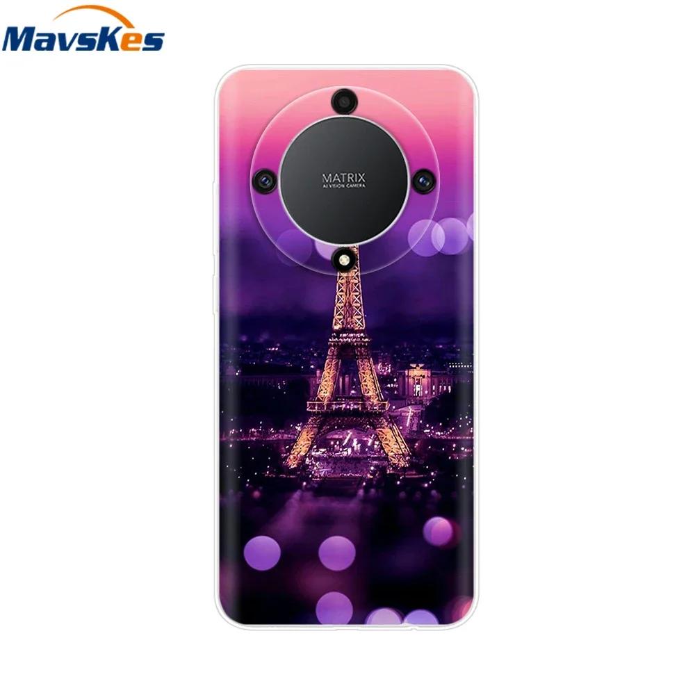 Phone Case For Honor X9A Case Silicone Soft Shockproof Fundas For Huawei Honor X9A Back Cover HonorX9A RMO-NX1 Clear Phone Cases